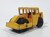 Vintage 1979 Lesney Matchbox No. 72 Bomag Road Roller Yellow Die Cast Toy Car Construction Vehicle