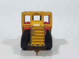 Vintage 1979 Lesney Matchbox No. 72 Bomag Road Roller Yellow Die Cast Toy Car Construction Vehicle