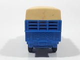 Vintage Tomica Nissan Caball Daily News Truck Blue 1/68 Scale Die Cast Toy Car Vehicle Made in Japan