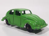 Vintage Tootsie Toys Volkswagen Beetle Bug Green Die Cast Toy Car Vehicle