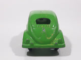 Vintage Tootsie Toys Volkswagen Beetle Bug Green Die Cast Toy Car Vehicle