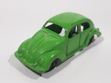 Vintage Tootsie Toys Volkswagen Beetle Bug Green Die Cast Toy Car Vehicle