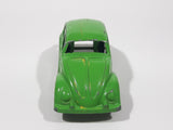 Vintage Tootsie Toys Volkswagen Beetle Bug Green Die Cast Toy Car Vehicle