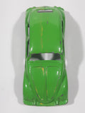 Vintage Tootsie Toys Volkswagen Beetle Bug Green Die Cast Toy Car Vehicle
