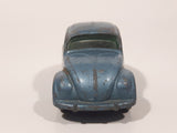 Vintage Lesney No. 25 Volkswagen Beetle Bug Light Metallic Blue Die Cast Toy Car Vehicle