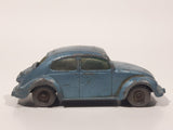 Vintage Lesney No. 25 Volkswagen Beetle Bug Light Metallic Blue Die Cast Toy Car Vehicle