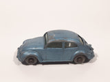 Vintage Lesney No. 25 Volkswagen Beetle Bug Light Metallic Blue Die Cast Toy Car Vehicle