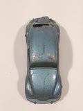 Vintage Lesney No. 25 Volkswagen Beetle Bug Light Metallic Blue Die Cast Toy Car Vehicle