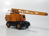 Vintage Meccano Dinky Super Toys Coles Mobile Crane Yellow Die Cast Toy Car Vehicle Made in England