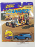 1996 Playing Mantis Johnny Lightning Wacky Winners Series No. 1 Limited Edition 1 of 17,500 Bad News Blue Die Cast Toy Car Vehicle New in Package