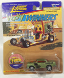 1996 Playing Mantis Johnny Lightning Wacky Winners Series No. 1 Limited Edition 1 of 17,500 Bad Man Green Die Cast Toy Car Vehicle New in Package