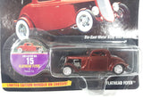 1997 Playing Mantis Johnny Lightning Hot Rods Limited Edition 1 of 17,500 No. 556 Flathead Flyer Dark Red Die Cast Toy Car Vehicle New in Package