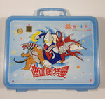 1996 Tsuburaya Productions Ultraman 36 Water color Pen Set In Blue Plastic Case Missing One Marker and One cap