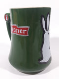 Pilsner Beer Bunny Rabbit Themed 5" Tall 3D Embossed Ceramic Beer Stein Mug
