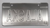 Alaska Gold Rush Centennial Novelty Souvenir Metal Vehicle License Plate Tag ALASKA