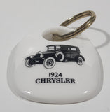 Vintage 1988 Royal Doulton 1924 Chrysler Canada Commemorative #1 Bone China Promotional Key Chain Ring