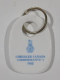 Vintage 1988 Royal Doulton 1924 Chrysler Canada Commemorative #1 Bone China Promotional Key Chain Ring