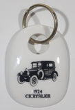 Vintage 1988 Royal Doulton 1924 Chrysler Canada Commemorative #1 Bone China Promotional Key Chain Ring