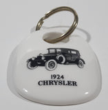 Vintage 1988 Royal Doulton 1924 Chrysler Canada Commemorative #1 Bone China Promotional Key Chain Ring