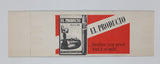 Vintage 1969 1970 Vancouver Canucks Pacific Coliseum WHL Ice Hockey Game Ticket with Johnny Canuck Green Version Series D Section 10 Row 44 Seat 9 Reserved