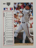 1991 Upper Deck MLB Baseball Cards (Individual)