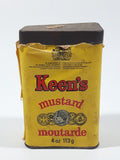 Vintage Keen's Mustard Tin Spice Container 113g 4 oz Colman Foods of Norwich England