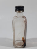 Vintage Blue Ribbon Artificial Strawberry Flavor Glass Bottle 2 Fl oz.