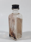 Vintage Blue Ribbon Artificial Strawberry Flavor Glass Bottle 2 Fl oz.