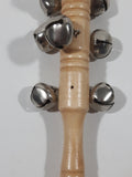Wood Stick with Bells 7 1/2" Long Musical Instrument Noisemaker Toy