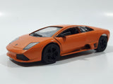 Kinsmart KT 5817 Lamborghini Murcielago LP640 Orange 1/36 Scale Pullback Die Cast Toy Car Vehicle Opening Doors