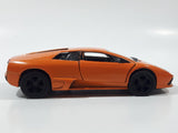 Kinsmart KT 5817 Lamborghini Murcielago LP640 Orange 1/36 Scale Pullback Die Cast Toy Car Vehicle Opening Doors