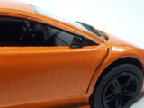 Kinsmart KT 5817 Lamborghini Murcielago LP640 Orange 1/36 Scale Pullback Die Cast Toy Car Vehicle Opening Doors