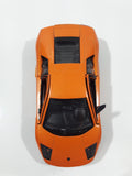 Kinsmart KT 5817 Lamborghini Murcielago LP640 Orange 1/36 Scale Pullback Die Cast Toy Car Vehicle Opening Doors