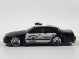 2005 Maisto Ford Interceptor Haywood Police Tactical Unit 1035 Black and White Die Cast Toy Police Officer Cop Vehicle