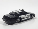 2005 Maisto Ford Interceptor Haywood Police Tactical Unit 1035 Black and White Die Cast Toy Police Officer Cop Vehicle