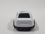Unknown Brand #555 Racing White Die Cast Toy Car Vehicle
