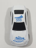 Unknown Brand #555 Racing White Die Cast Toy Car Vehicle