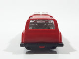 Unknown Brand 8009 #112 Fire Station Red Die Cast Toy Car Vehicle
