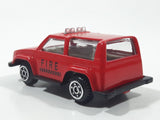 Unknown Brand 8009 #112 Fire Station Red Die Cast Toy Car Vehicle