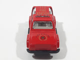 Unknown Brand 8009 #112 Fire Station Red Die Cast Toy Car Vehicle