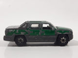 2002 Matchbox Rescue Rookies Chevrolet Avalanche Green 1:75 Scale Die Cast Toy Car Vehicle