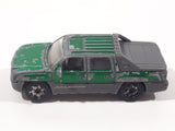 2002 Matchbox Rescue Rookies Chevrolet Avalanche Green 1:75 Scale Die Cast Toy Car Vehicle
