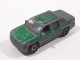 2002 Matchbox Rescue Rookies Chevrolet Avalanche Green 1:75 Scale Die Cast Toy Car Vehicle