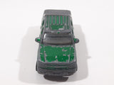 2002 Matchbox Rescue Rookies Chevrolet Avalanche Green 1:75 Scale Die Cast Toy Car Vehicle