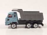 Unknown Brand Dump Truck Light Blue with Grey Dumper Die Cast Toy Car Vehicle