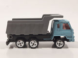 Unknown Brand Dump Truck Light Blue with Grey Dumper Die Cast Toy Car Vehicle