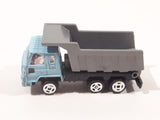 Unknown Brand Dump Truck Light Blue with Grey Dumper Die Cast Toy Car Vehicle