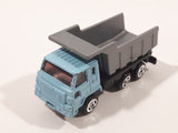 Unknown Brand Dump Truck Light Blue with Grey Dumper Die Cast Toy Car Vehicle