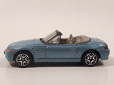 Motor Max No. 6001 BMW Z3 Convertible Light Blue Die Cast Toy Car Vehicle
