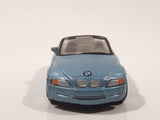 Motor Max No. 6001 BMW Z3 Convertible Light Blue Die Cast Toy Car Vehicle
